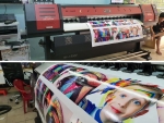 Máy in bạt 1m8 HongYing 2020 - anh Cường Gia Bảo tại Đà Nẵng