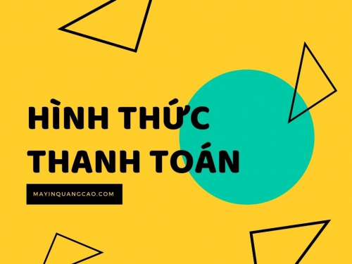 Hình thức thanh toán