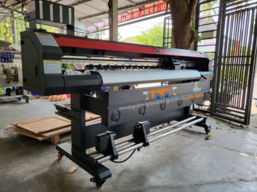 Máy in bạt khổ 1m8 HongYing i3200 cho xưởng in anh Khóa tại Hà Lam, Thăng Bình, Quảng Nam - Ảnh: 8