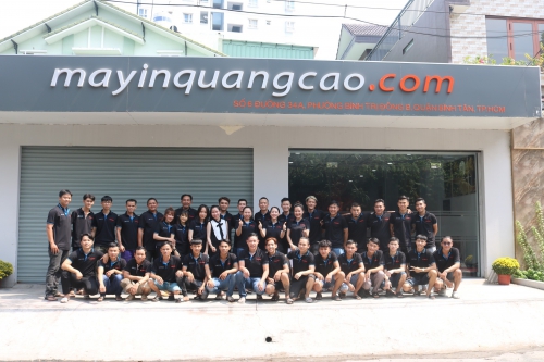 Trang bị Máy móc Thiết bị tại công ty in ấn quảng cáo In Kỹ Thuật Số Since 2006